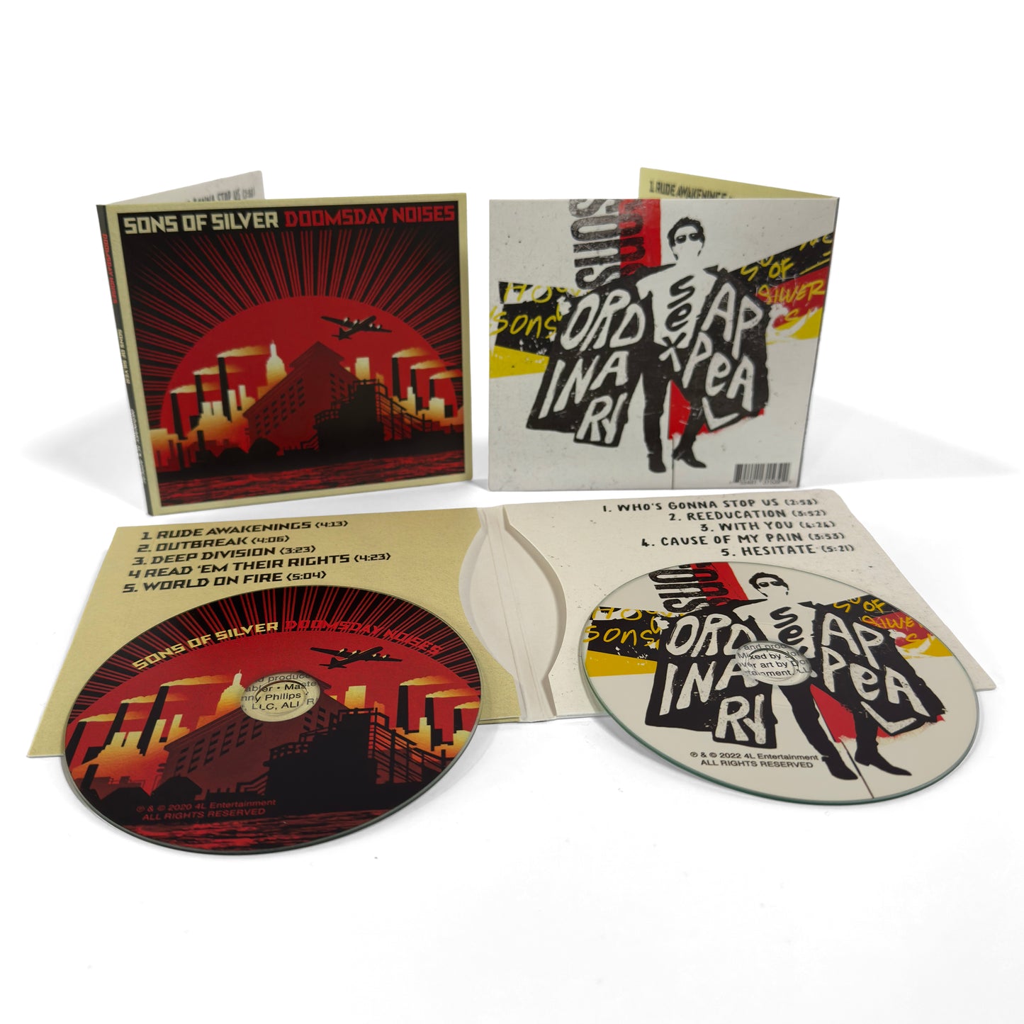 CD BUNDLE: 7 CITIES 7 SONGS + RUNAWAY EMOTIONS + DOOMSDAY NOISES & ORDINARY SEX APPEAL