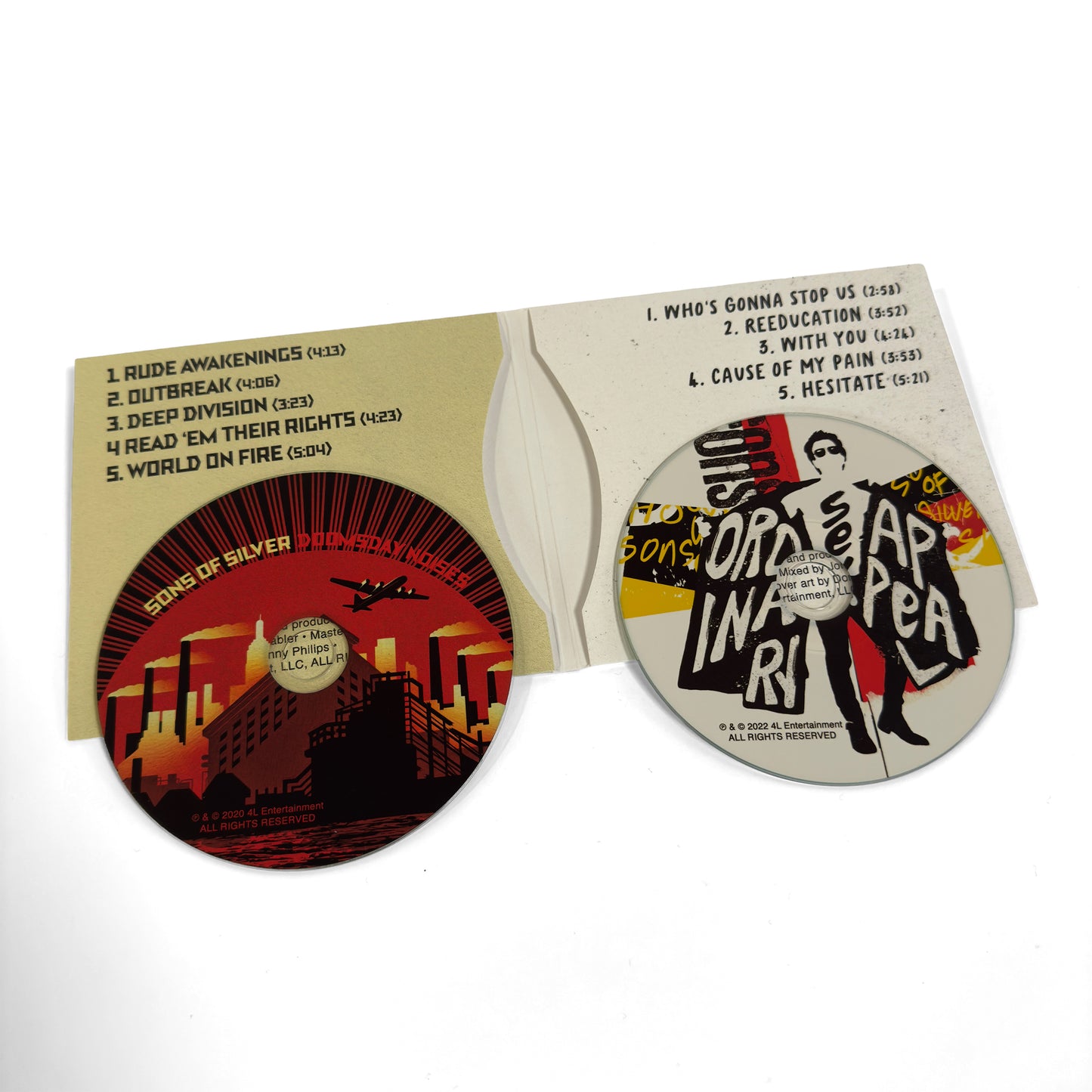 DOOMSDAY NOISES & ORDINARY SEX APPEAL CD