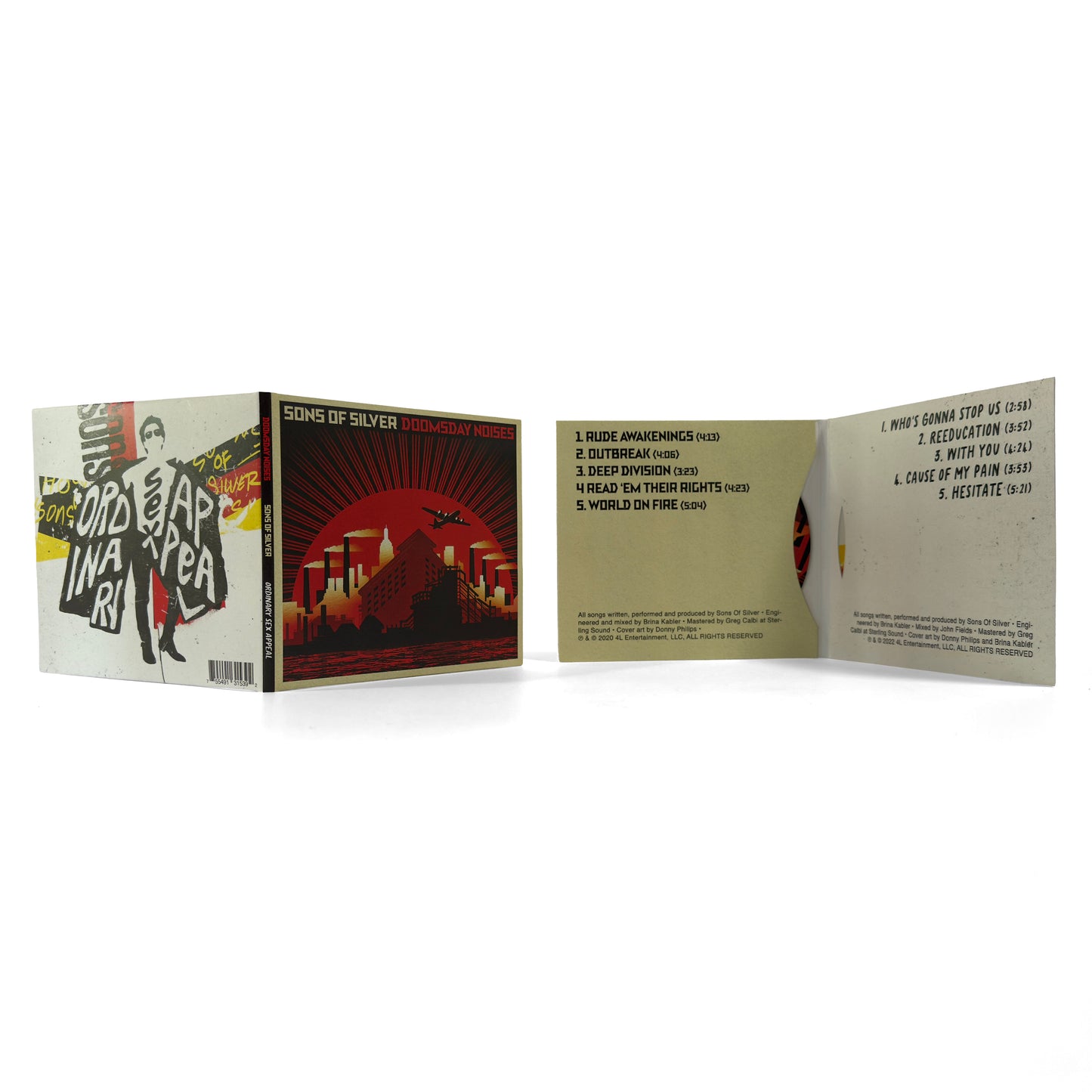 DOOMSDAY NOISES & ORDINARY SEX APPEAL CD
