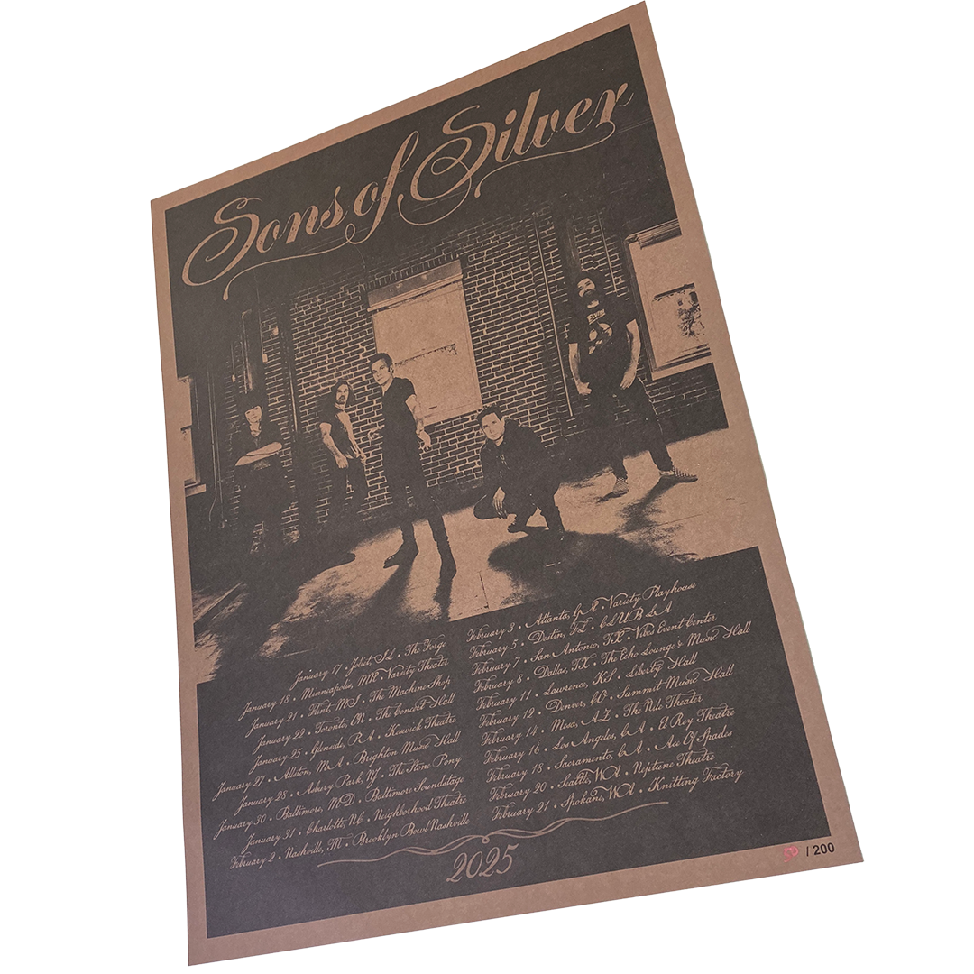 RUNAWAY EMOTIONS TOUR 2025 LIMITED EDITION POSTER