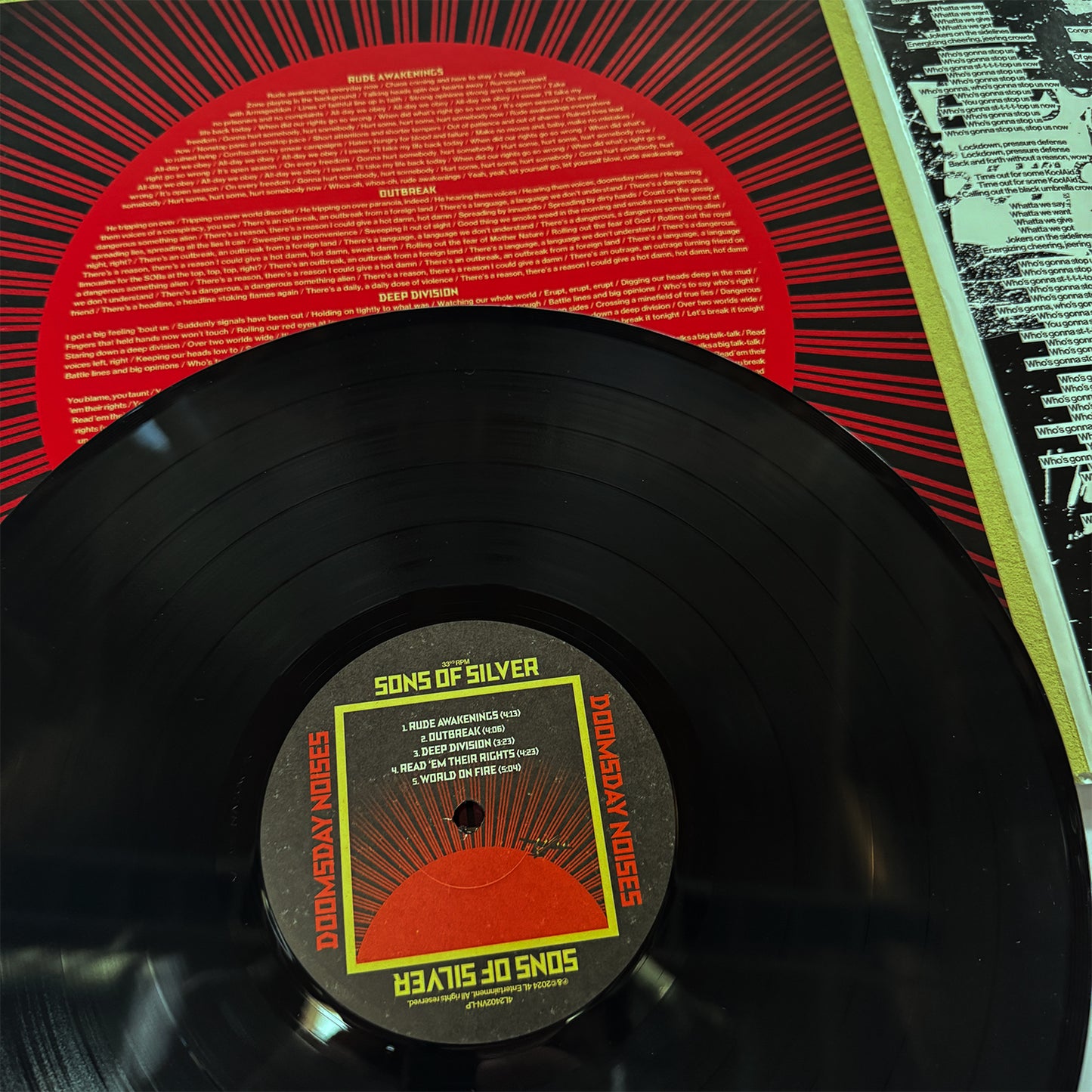 DOOMSDAY NOISES & ORDINARY SEX APPEAL VINYL