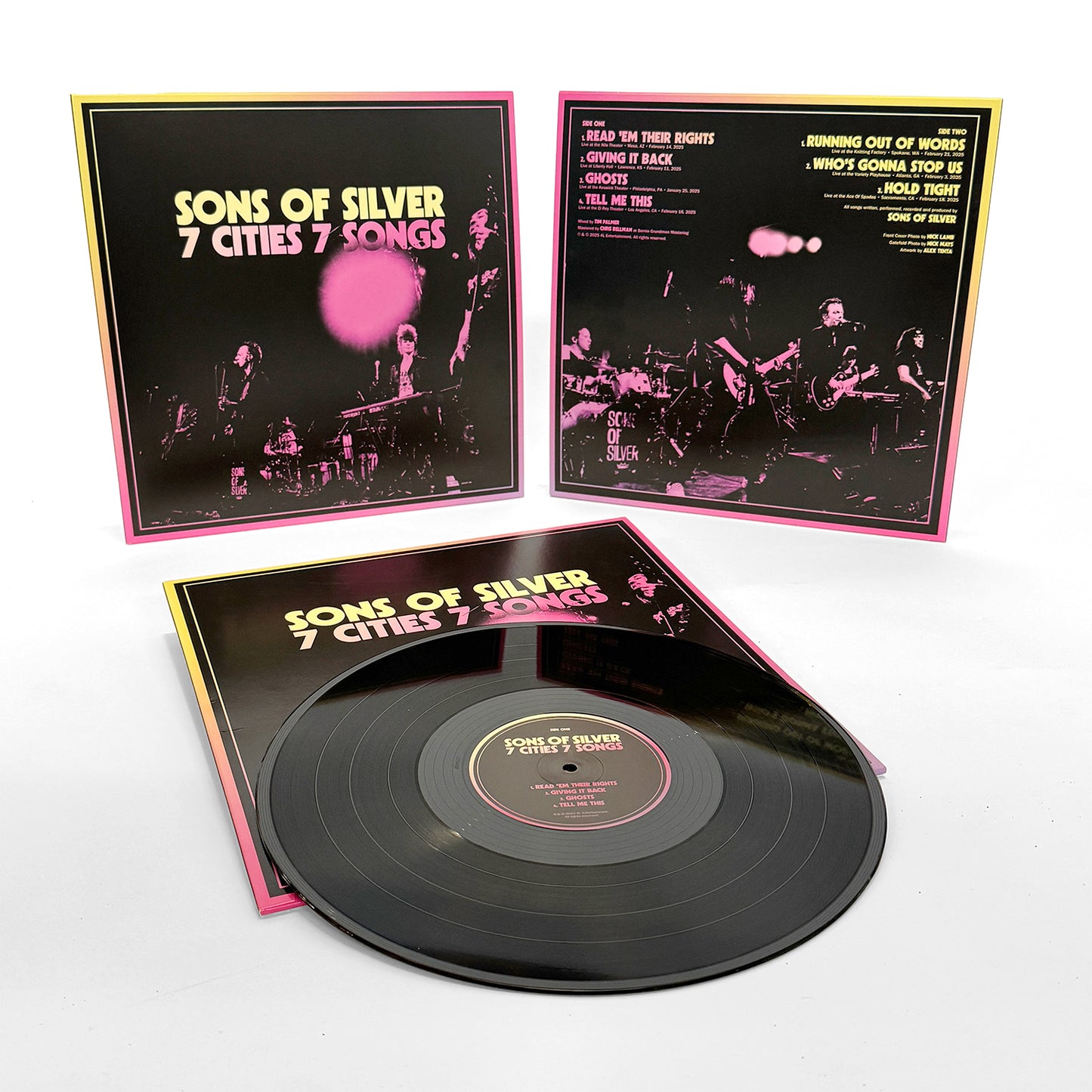 7 CITIES 7 SONGS VINYL