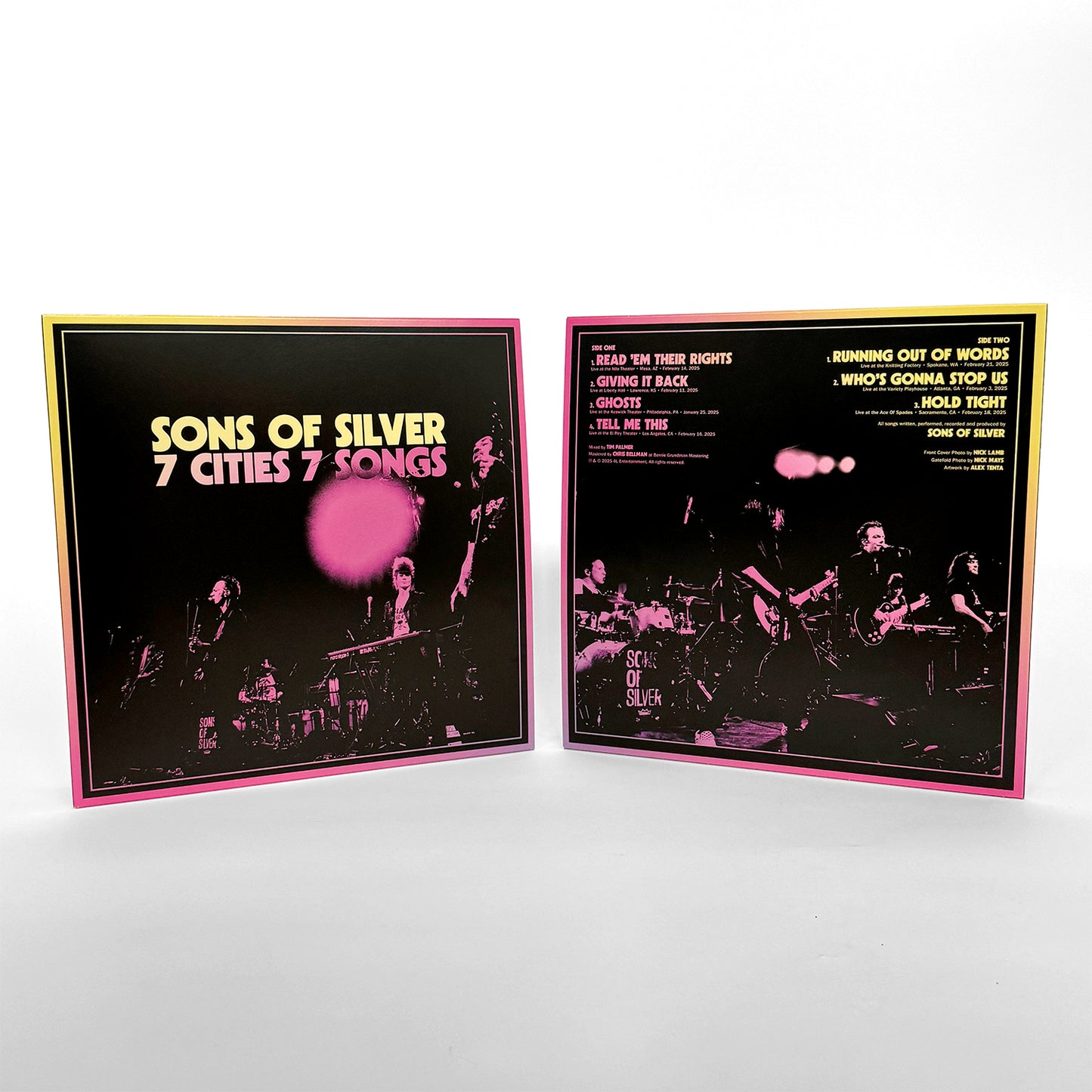 7 CITIES 7 SONGS VINYL