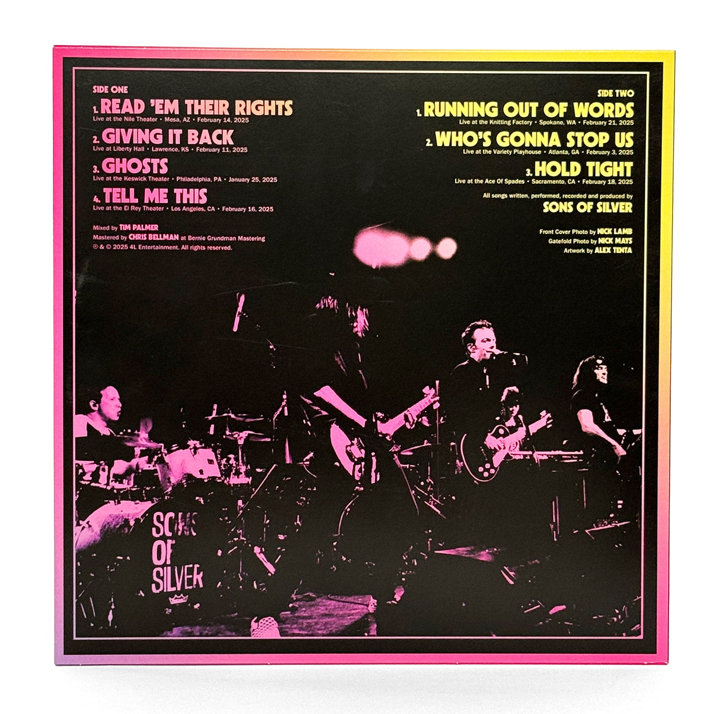 7 CITIES 7 SONGS VINYL
